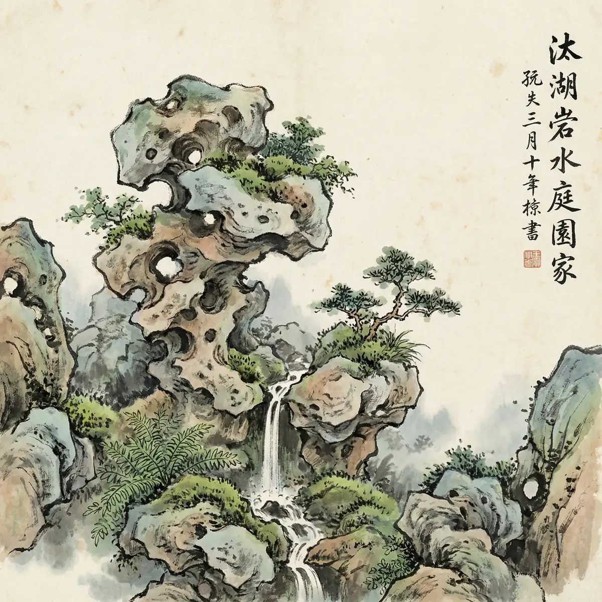 叠山艺术 - 集芳阁 | 太湖石堆叠技法